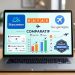 J'ai comparé Skyscanner, Kayak et Google Flights avant mon voyage : lequel est vraiment le meilleur ? (Test complet 2026) 5 Comparatif des trois logos de Skyscanner, Kayak et Google Flights superposés sur un fond d'écran d'ordinateur affichant des plans de vol.